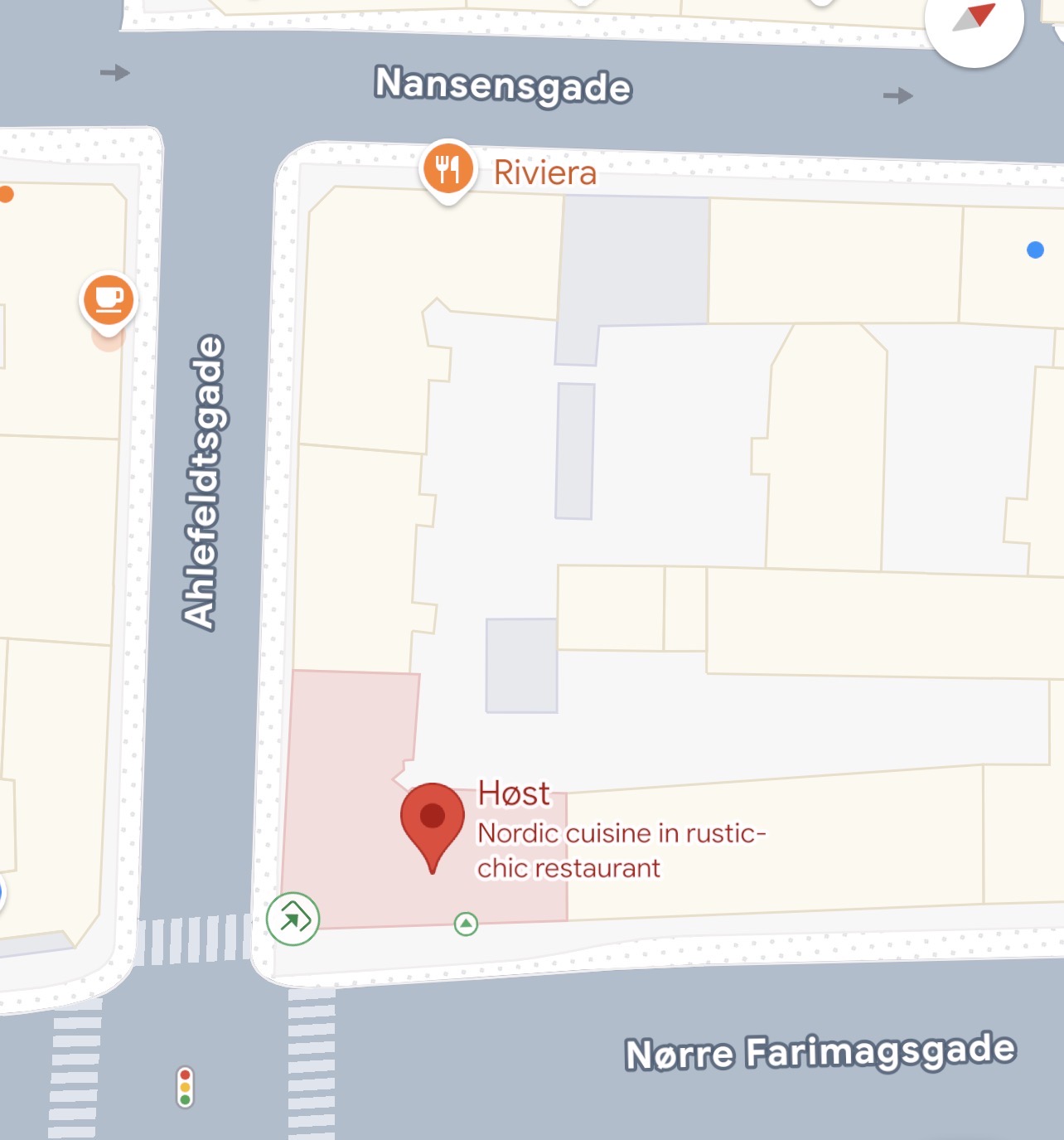 Map of Copenhagen location