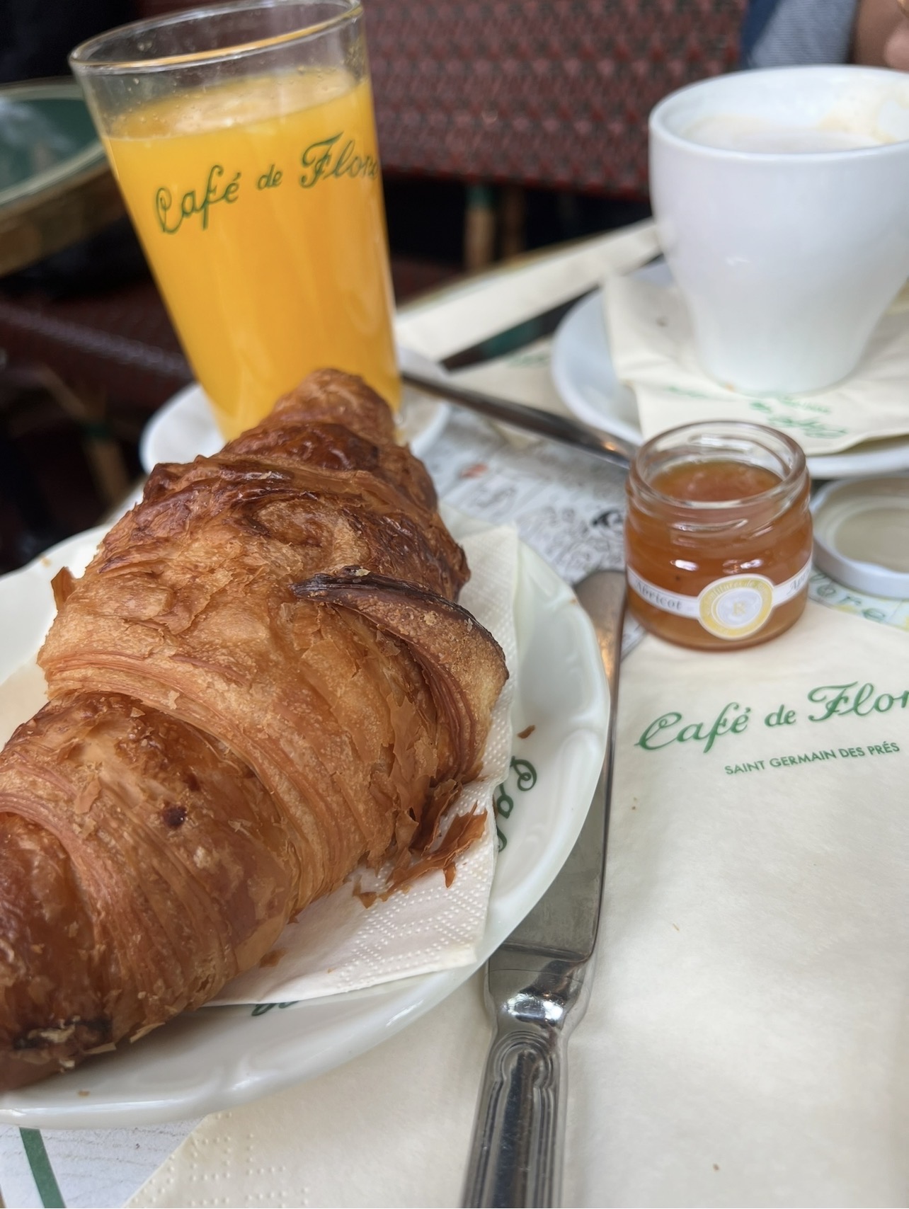 Croissant in Paris